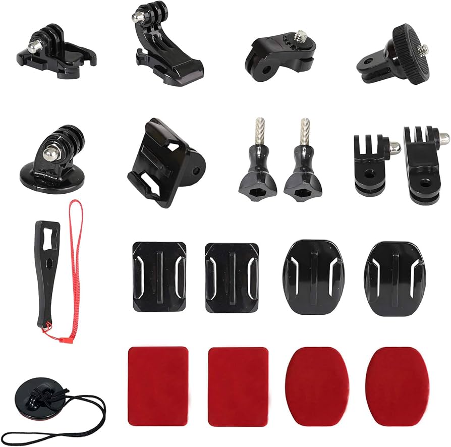Amazon.com : Universal Action Camera Accessory Kit for GoPro Hero