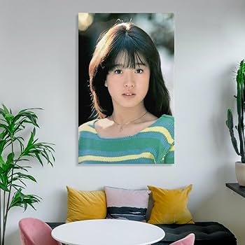 Amazon.co.jp: 中森 明菜 なかもり あきな 若いころ 超クリア ポスター