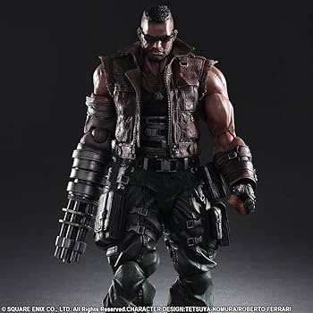 Amazon.co.jp: PLAY ARTS改 FINAL FANTASY VII REMAKE No.2 バレット