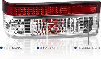 Amazon | Spec-D チューニング レッド クリア レンズ テールライト