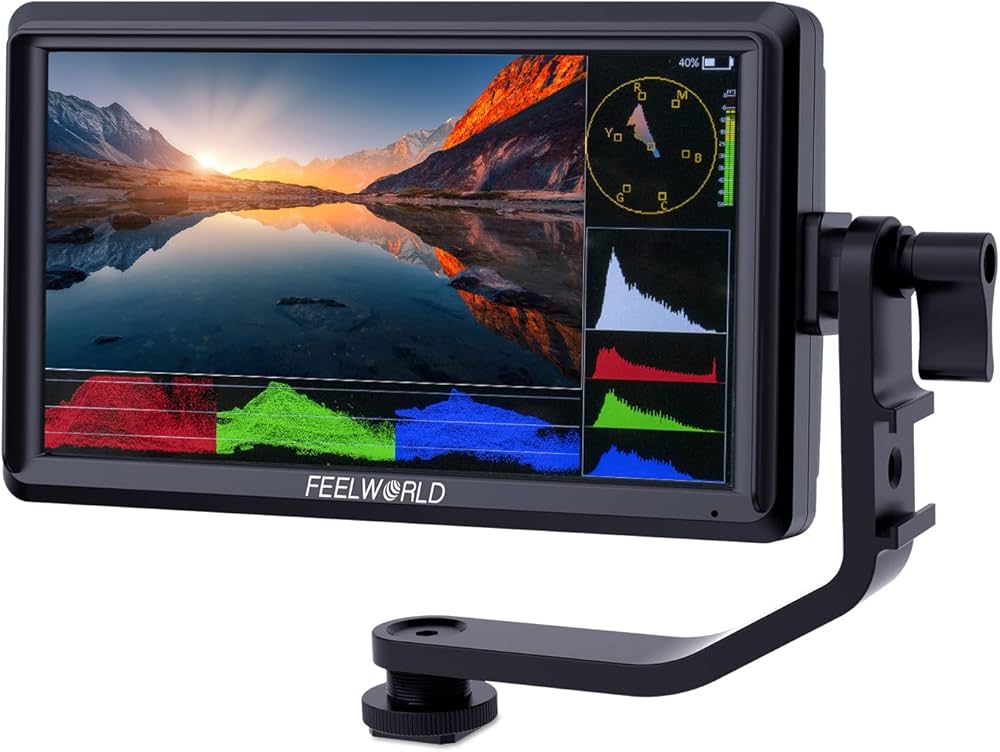 Amazon | FEELWORLD FW568S カメラ用液晶モニター 6インチIPS 4K HDMI
