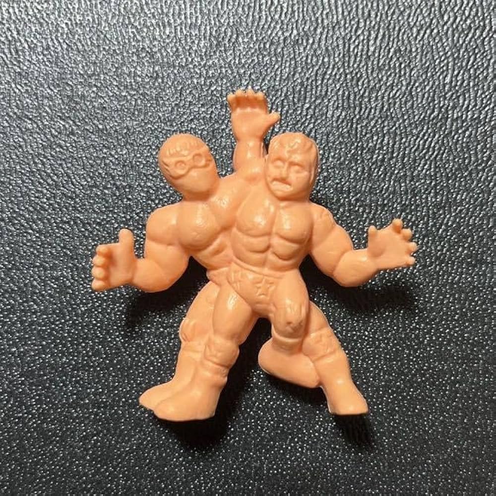 Amazon | キンケシ 復刻版 スカイマンVSテリーマン 肌色 キン肉マン