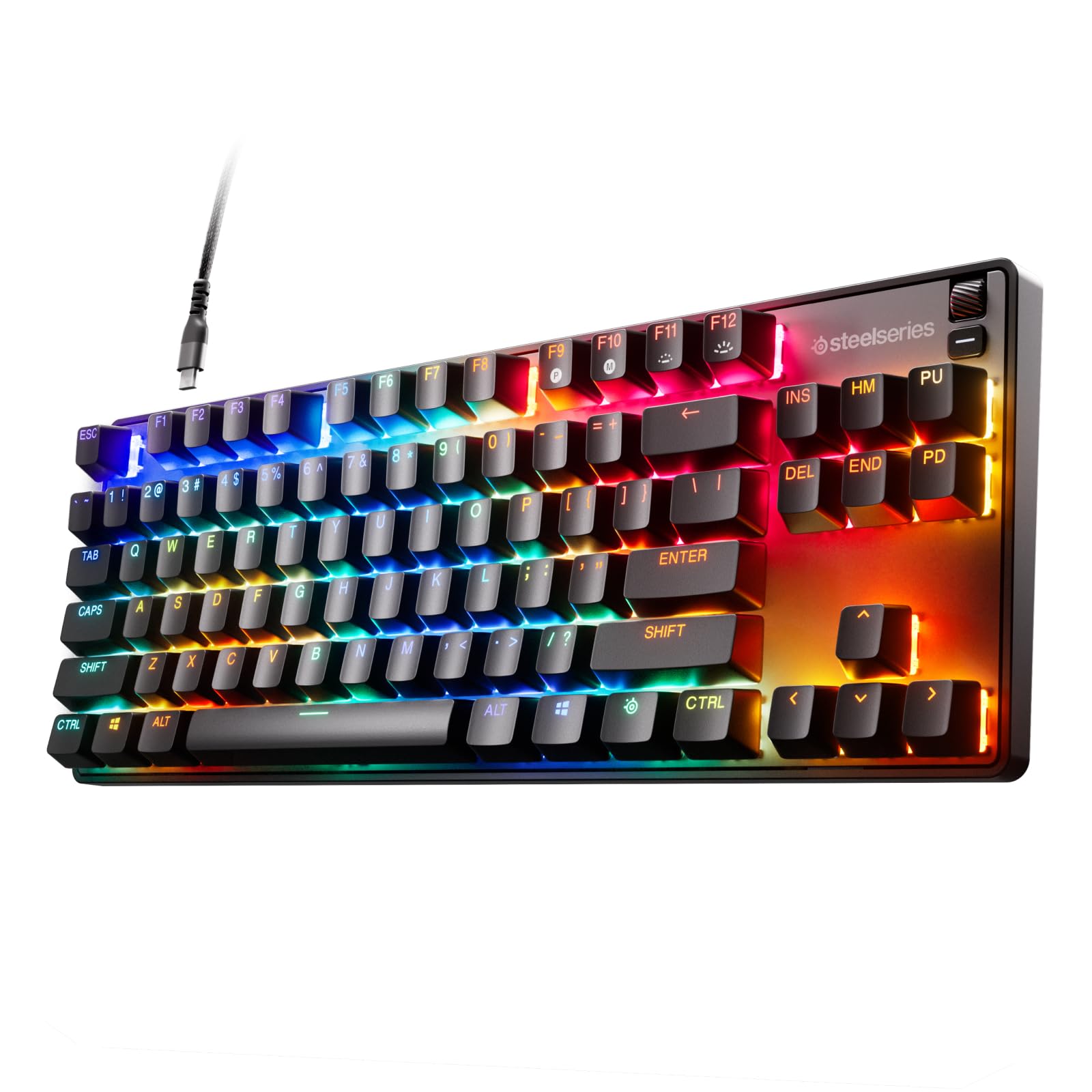 Amazon | SteelSeries Apex 9 TKL – HotSwap Optical Mini Keyboard