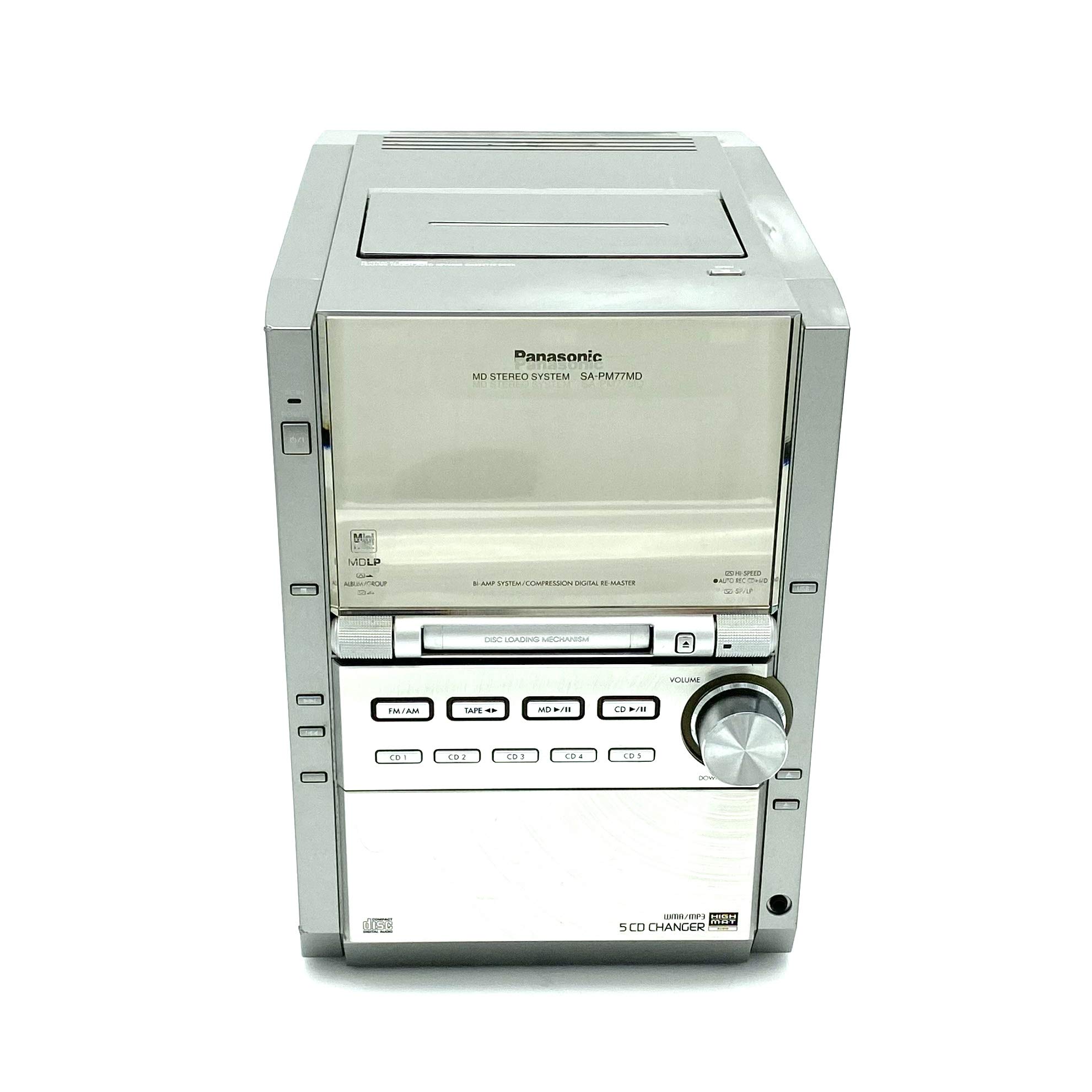 Amazon | Panasonic パナソニック SC-PM77MD-S シルバー MDステレオ