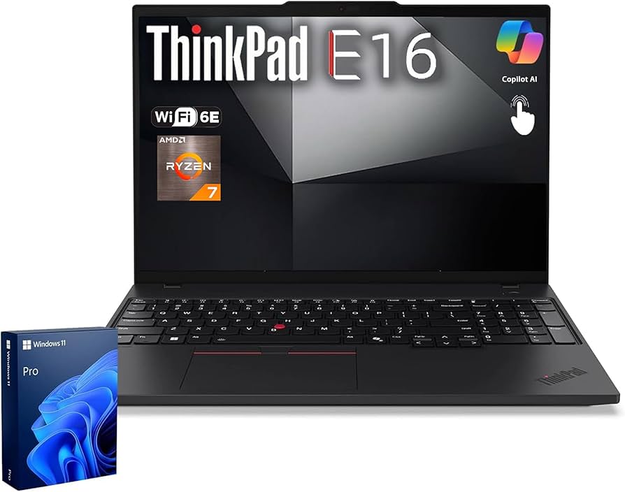 Amazon.com: Lenovo ThinkPad E16 Gen 2 Business Laptop, 16