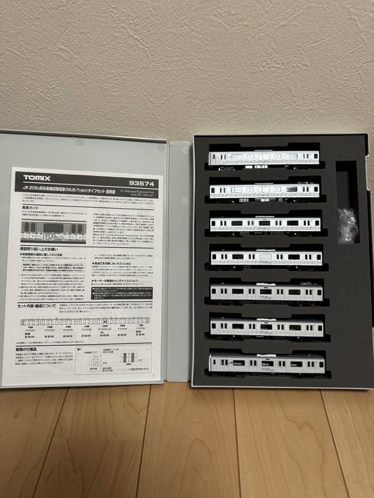 Amazon.co.jp: Nゲージ TOMIX 209系mueトレイン 在来線試験車 7両フル