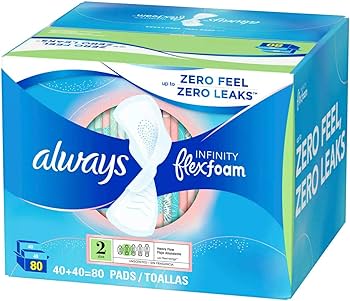 Amazon.com: Always Infinity FlexFoam Pads, Size 2, Super