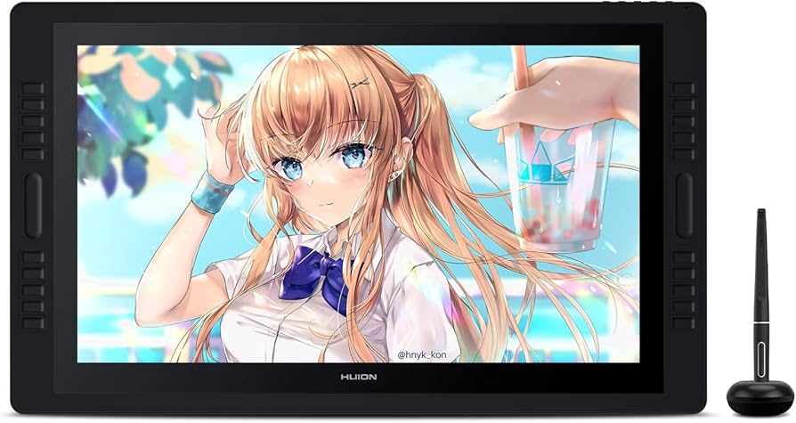 Amazon.co.jp: HUION 液タブ 液晶ペンタブレット Kamvas Pro 24 (2.5K