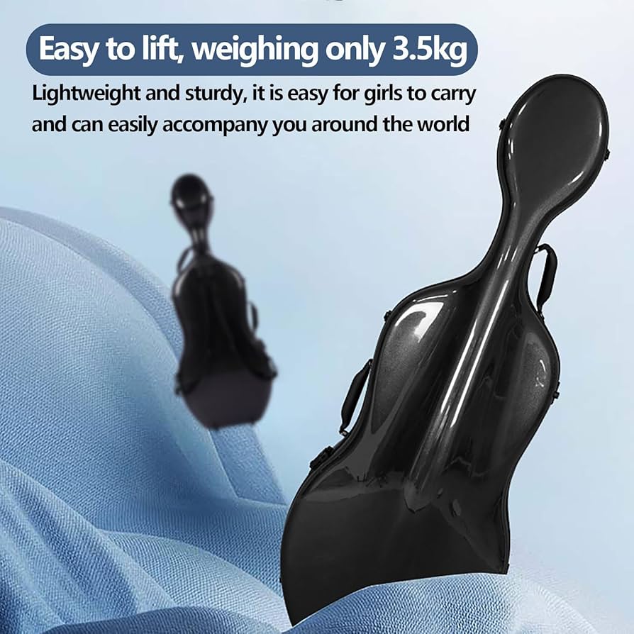 Amazon.co.jp: DSFHKUYB マットチェロケース 4/4 フルサイズ カーボン