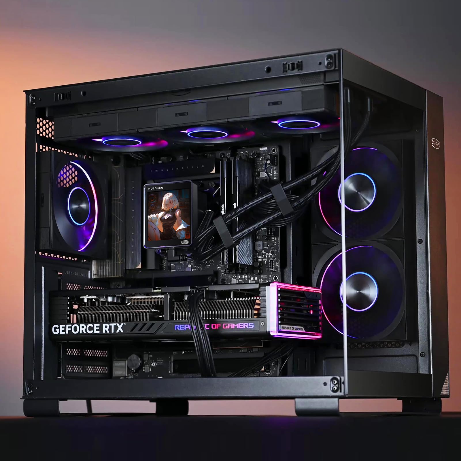 Amazon | PCCOOLER CPS DT360 ARGB ディスプレイ AIO CPU 水冷クーラー