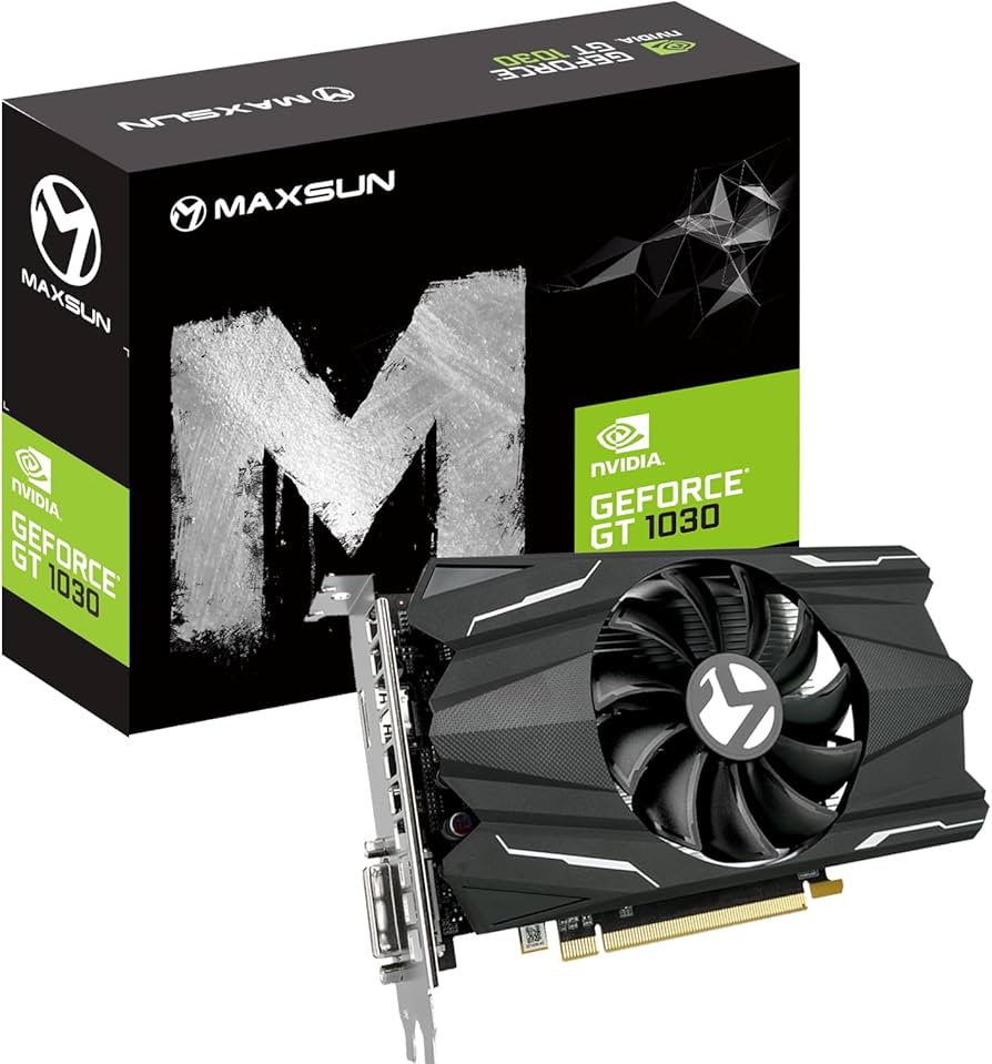Amazon.com: maxsun GEFORCE GT 1030 4GB GDDR4 Video Graphics Card