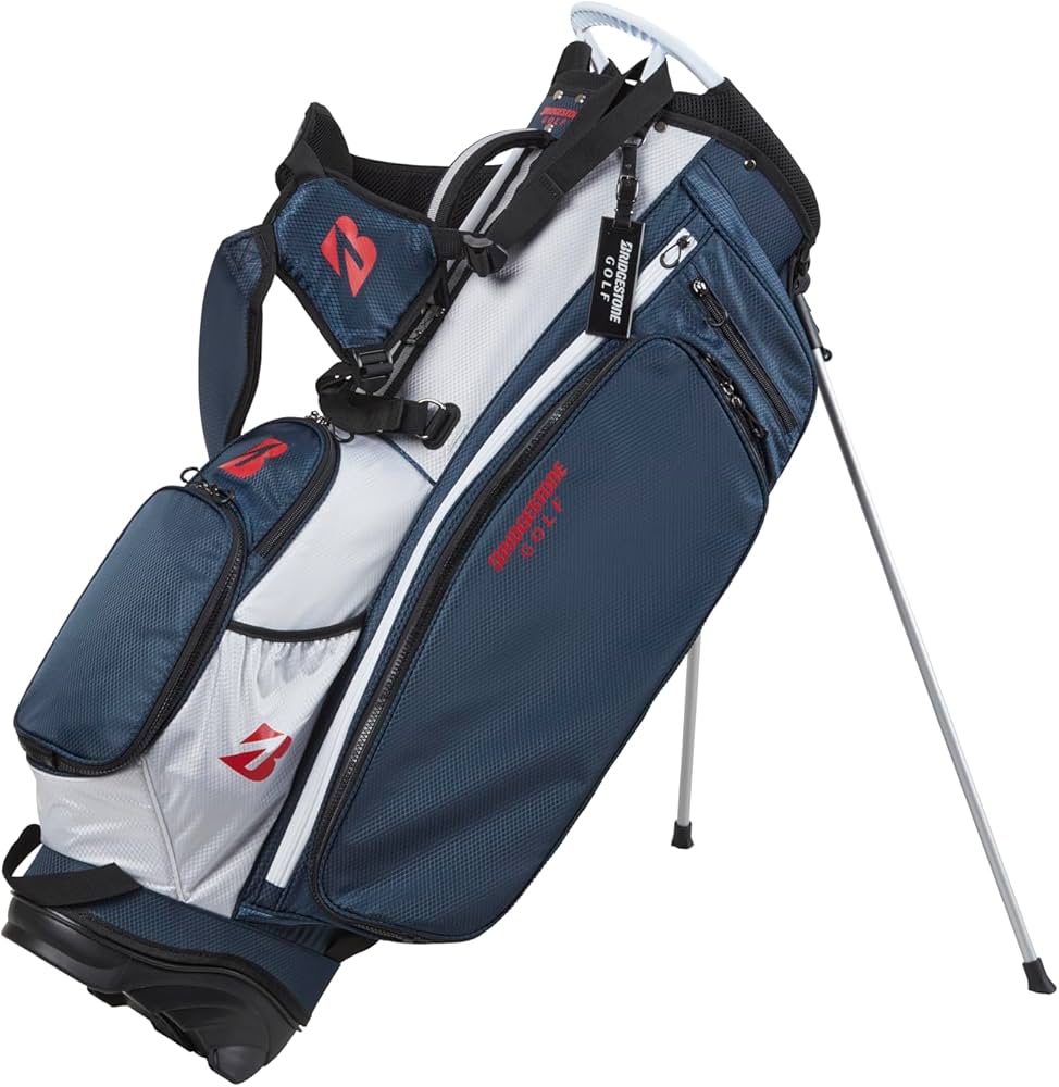Amazon | BRIDGESTONE(ブリヂストン) キャディバッグ 軽量スタンド