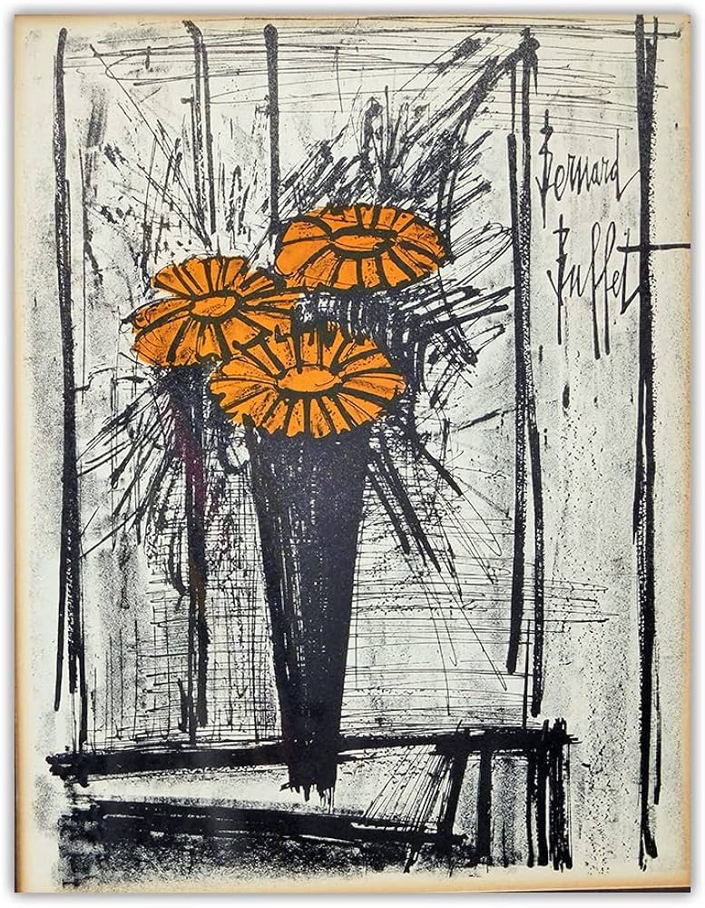 Amazon.co.jp: ベルナールビュフェのポスターと版画 ベルナール