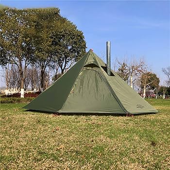 Amazon.co.jp: Kadahis ワンポールテント 3-4人用 超軽量 1.46㎏ 設営