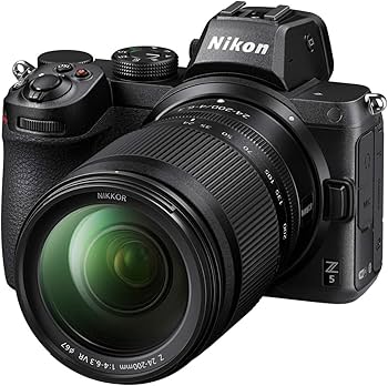 Amazon.com : Nikon Z 5 with Telephoto Zoom Lens | Our most compact