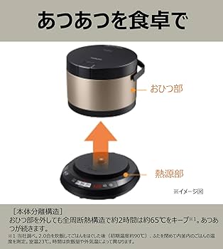Amazon | 日立 炊飯器 2合 IH式 おひつ御膳 コンパクト&シンプル 打込