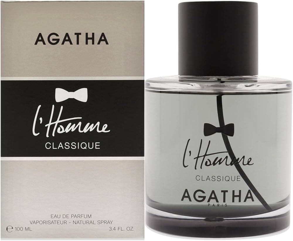 Amazon.com : Agatha LHomme Classique EDP Spray Men 3.4 oz : Beauty