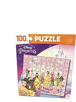 Amazon | ディズニープリンセスジグソーパズル3パックセット 4~8歳の