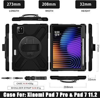 Amazon.com: GooodiDEAR for Xiaomi Mi Pad 7/ Mi Pad 7 Pro Case