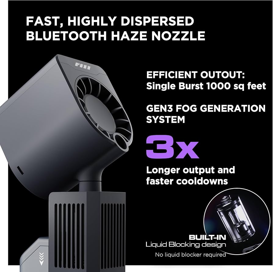 Amazon.com: PMI SmokeNINJA PRO HAZER KIT - Portable Fog Machine