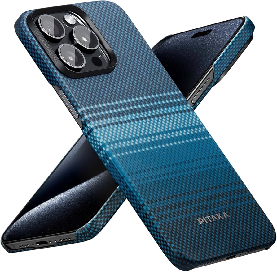 Amazon.com: Pitaka MagEZ Case 5 - Moonrise for iPhone 15 Pro Max