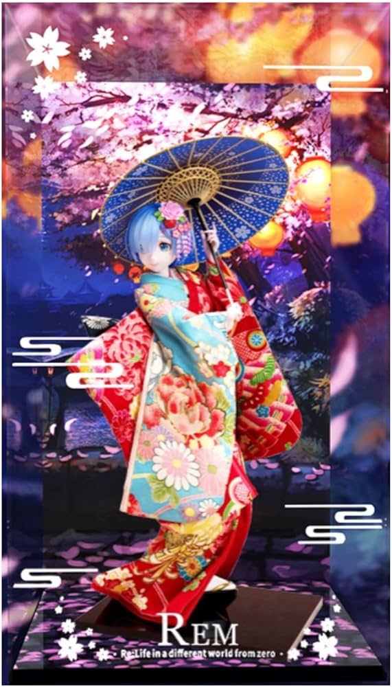 Amazon | 吉徳×F:NEX Re:ゼロから始める異世界生活 レム 日本人形 1/4