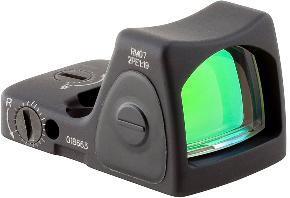 Amazon.co.jp: 実物 Trijicon RMR RM07 アジャスタブルLED 6.5MOA