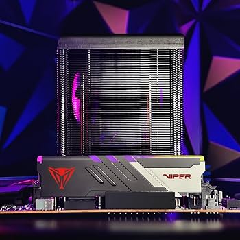 Patriot Memory Viper Venom RGB DDR5 RAM 32GB (2X16GB) 6400MHz CL32