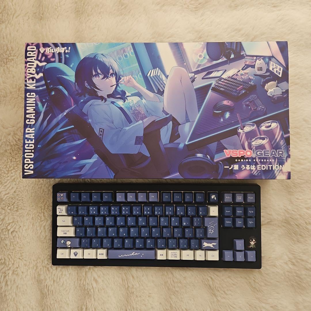 VSPO! GEAR ゲーミングキーボードu003c一ノ瀬うるはu003e VSPO!GEAR