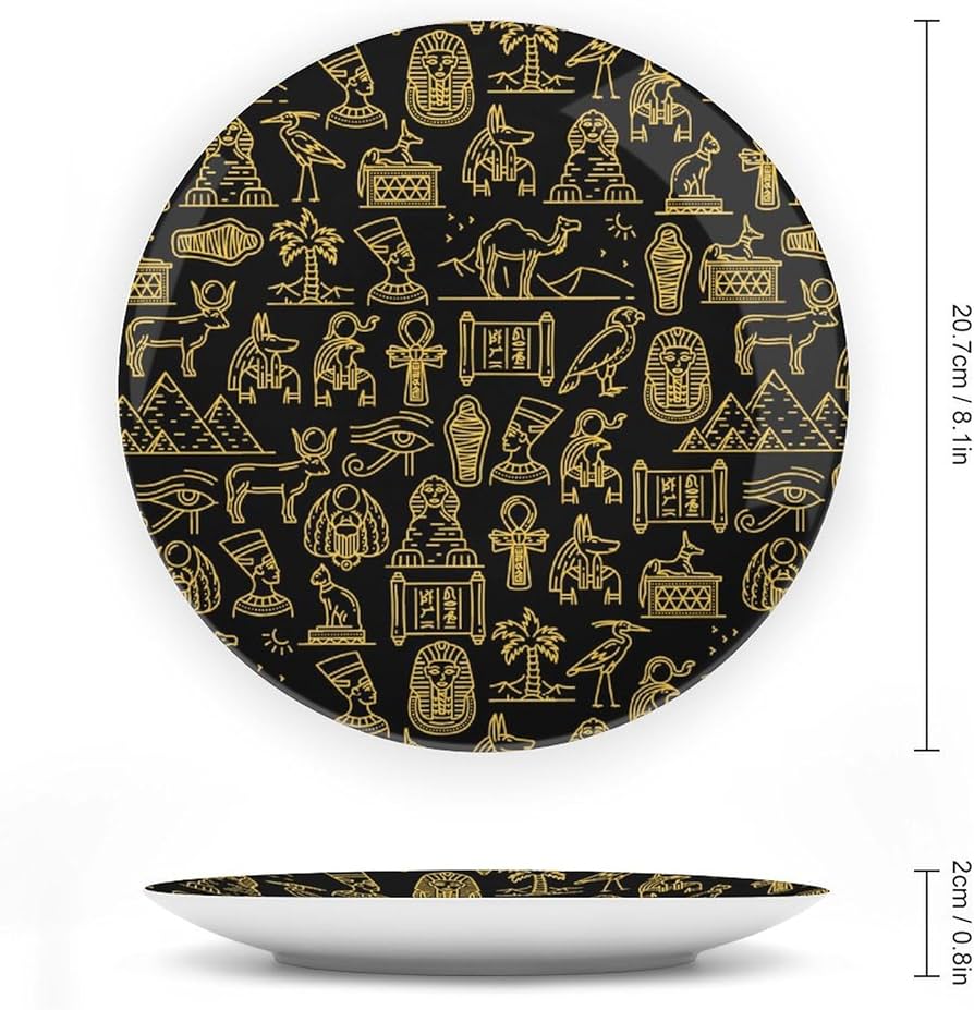 Amazon.co.jp: エジプト 古代エジプトの神々の文化 プレートボーン