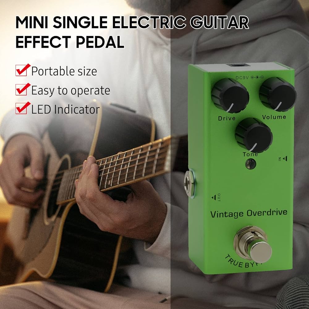 Amazon.co.jp: EF-01エレクトリックギターエフェクトペダルポータブル