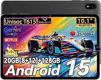 Amazon.com : Alphawolf Lpad2S Android 15 Tablet 10 inch,20GB (8+