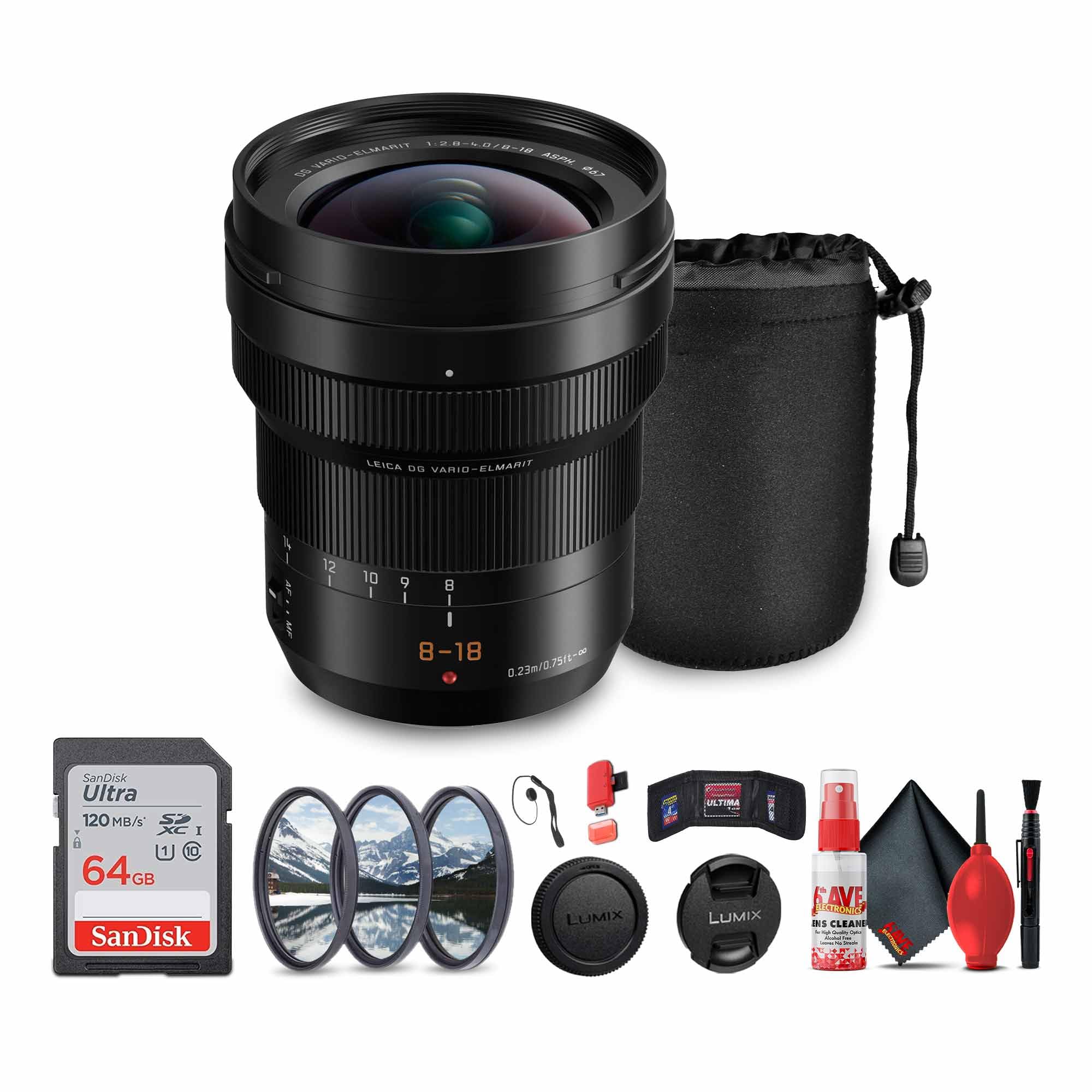 Amazon.com : Panasonic Leica DG Vario-Elmarit 8-18mm f/2.8-4 ASPH