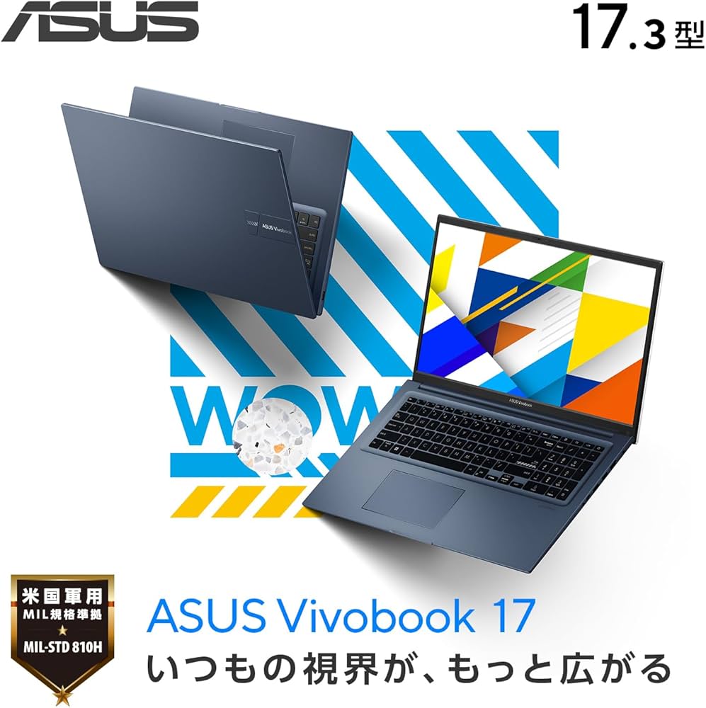 Amazon.co.jp: ASUS ノートパソコン Vivobook 17 X1704VA 17.3インチ