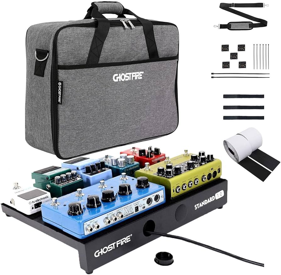 ギターエフェクターセット まとめ売り ボード付き ギターエフェクター