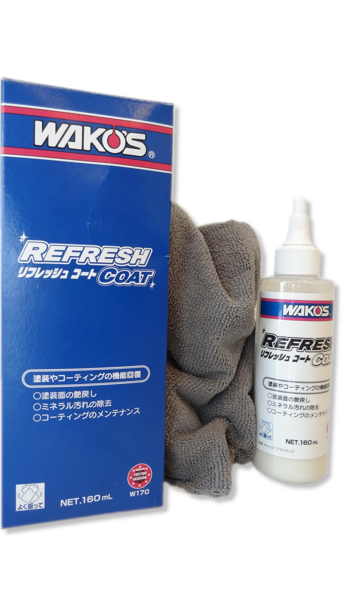Amazon.co.jp: WAKO'S ワコーズ リフレッシュコート 水垢除去剤 自動車