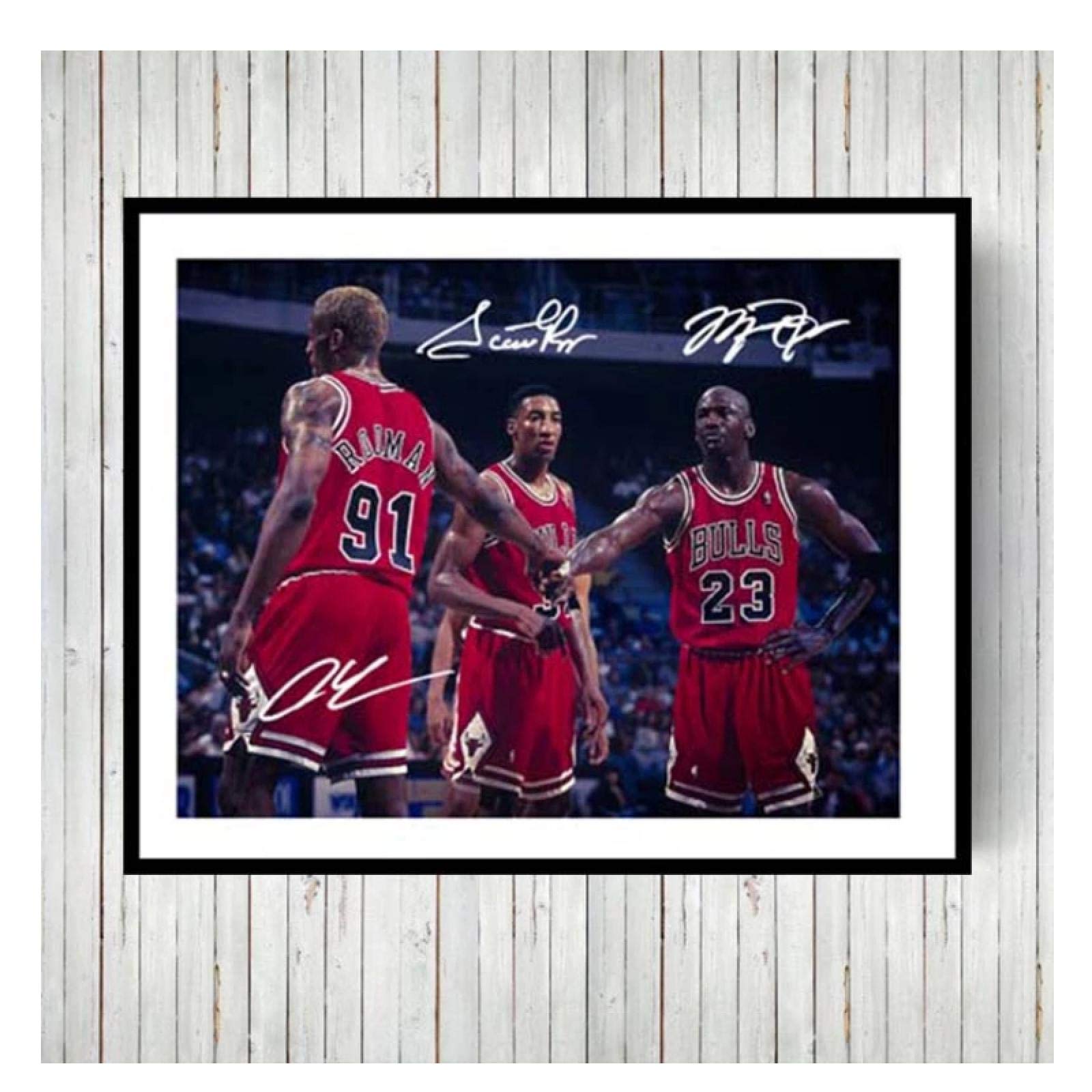 Amazon.co.jp: Suuyar ブルズビッグスリーマイケルジョーダンピッペン