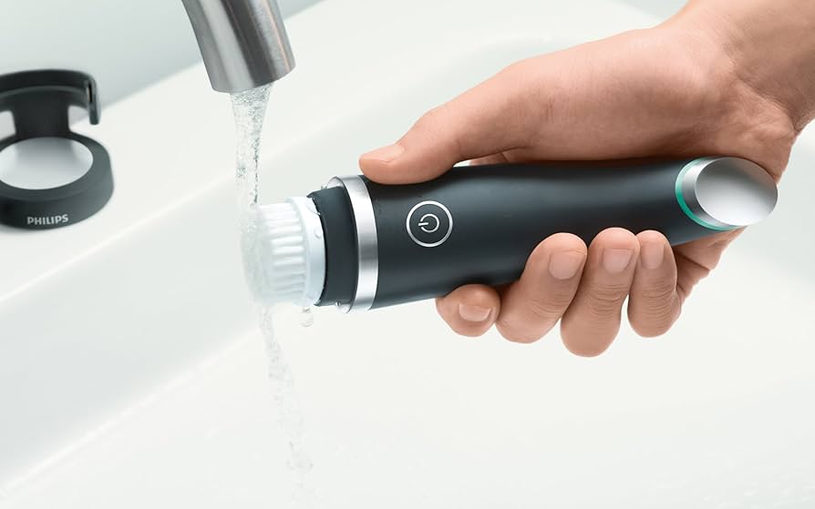 Amazon.co.jp: フィリップス 洗顔ブラシ【メンズビザピュア】 ブラック