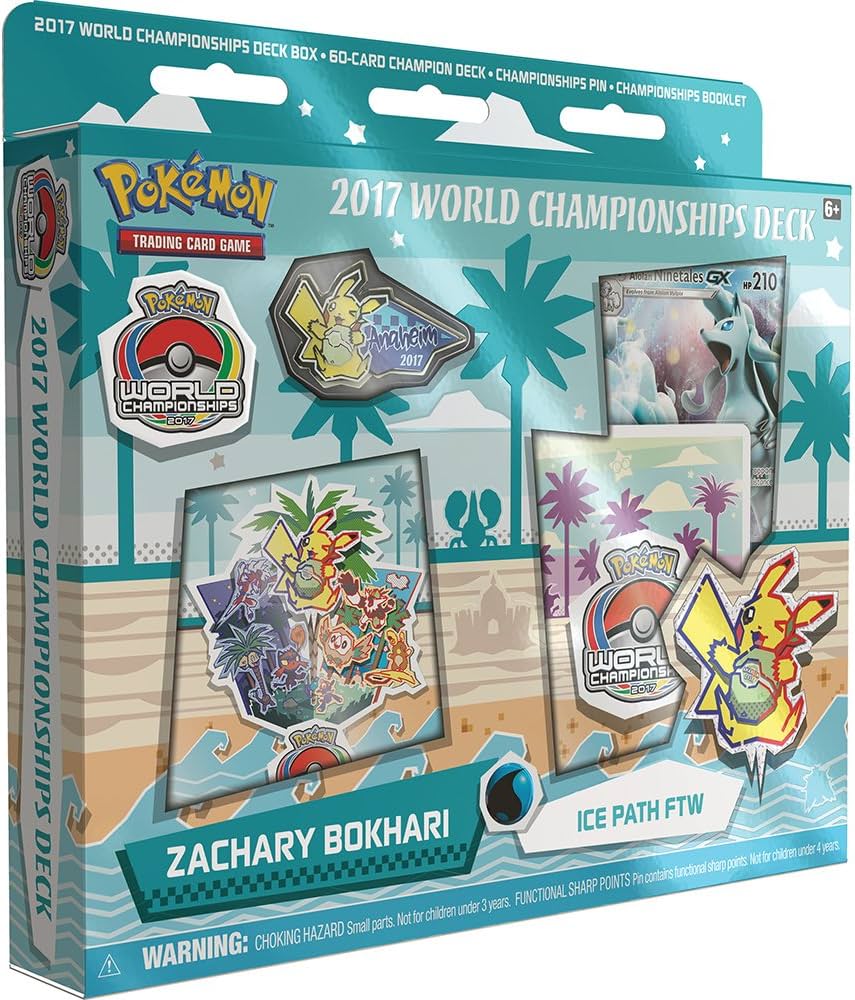 Amazon.com: Pokemon 2017 World Championship Alolan Ninetales-GX