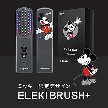 Amazon.co.jp: 【ミッキーコラボ + ヘアクリップ付き】 Brighte
