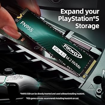 Amazon.com: Fikwot FN955 1TB NVMe SSD M.2 2280 PCIe Gen4x4, Up to