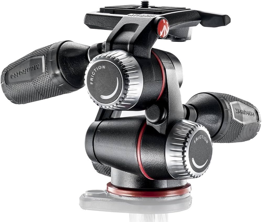 Amazon | Manfrotto MHXPRO-3W X-PRO 3ウェイヘッド 格納式レバーと