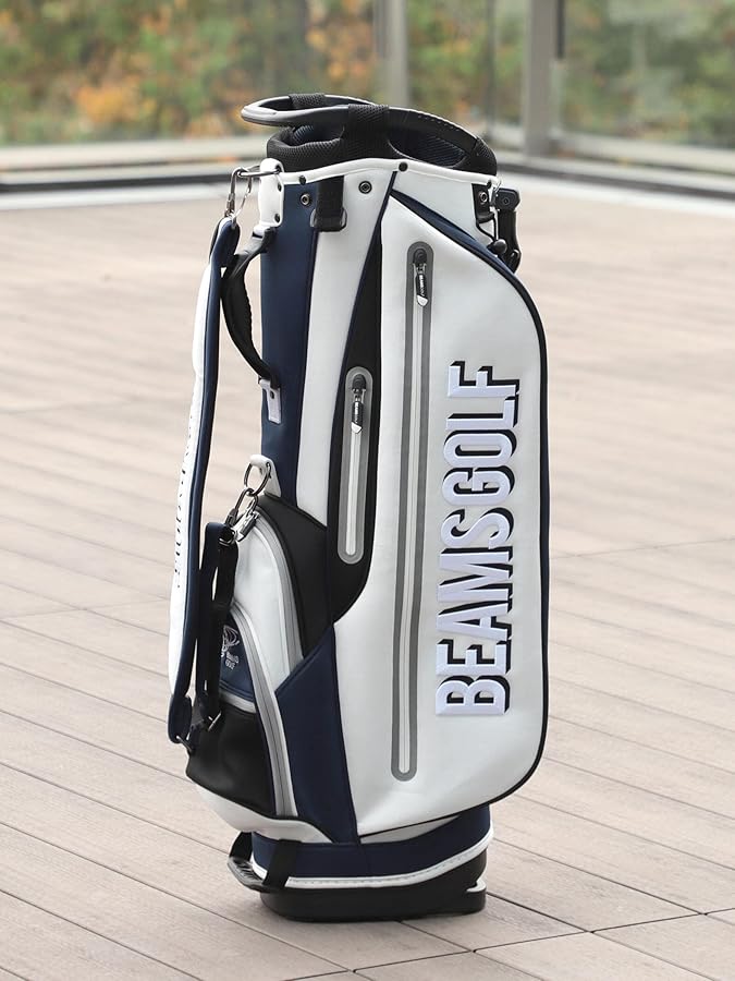 Amazon.co.jp: [ビームスゴルフ] バッグ キャディバッグ ダンボール
