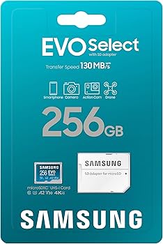 Amazon.com: SAMSUNG EVO Select Micro SD-Memory-Card + Adapter