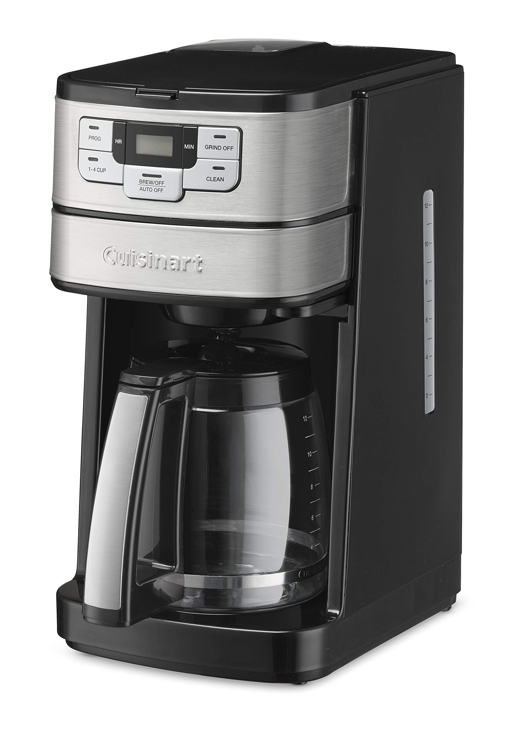 Amazon | Cuisinart DGB-400 自動挽き&醸造 12カップ コーヒーメーカー