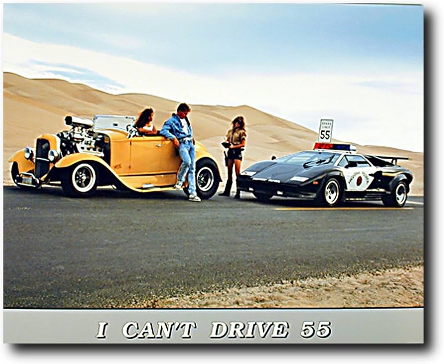 Amazon.com: (16X20) Lamborghini (I Can't Drive 55) Art Poster