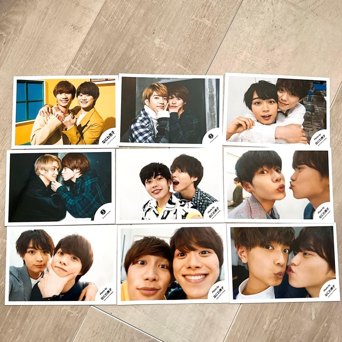 Amazon.co.jp: なにわ男子 大橋和也 ツーショット 公式写真 9枚セット