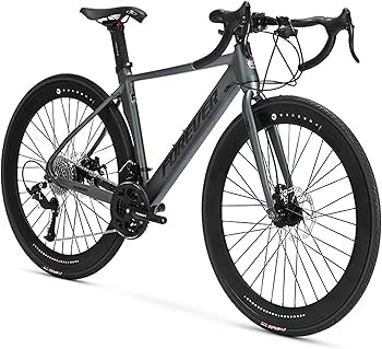 Amazon | 初心者 ロードバイク 27段変速 エアロロードバイク 700C