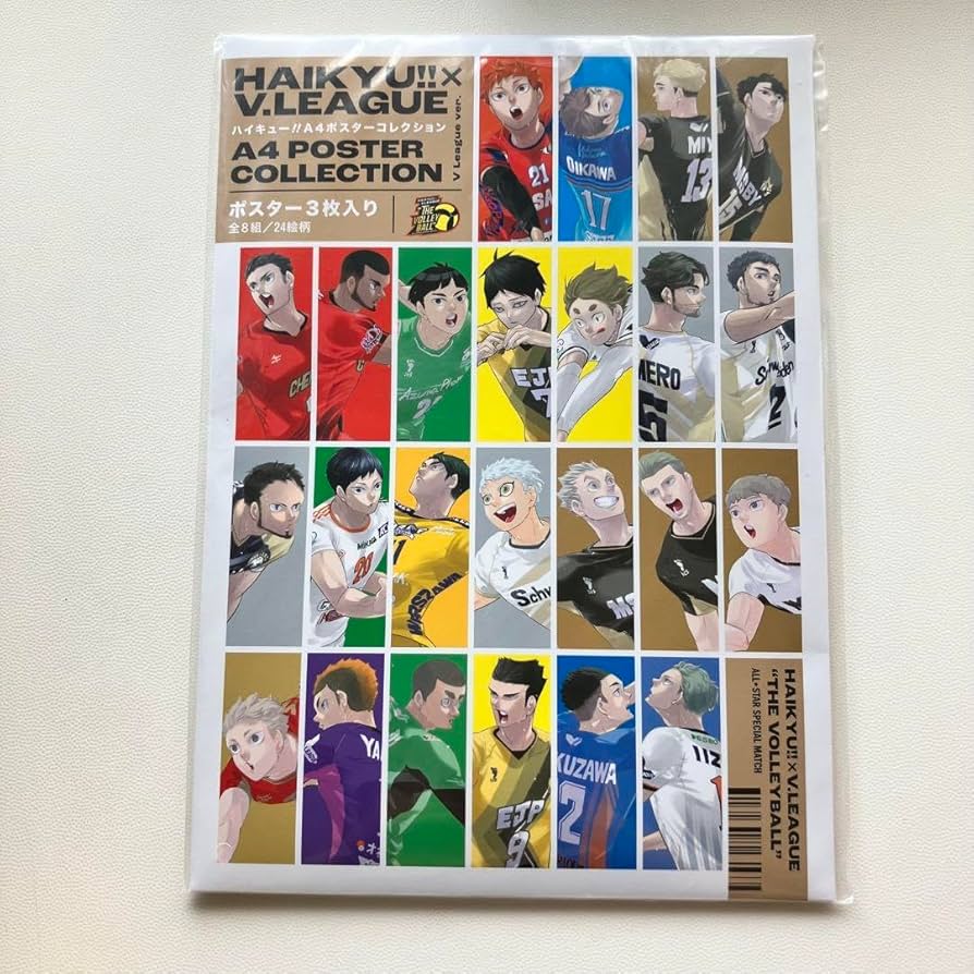 Amazon.co.jp: ハイキュー A4ポスター Vリーグ 5H1R2 : おもちゃ