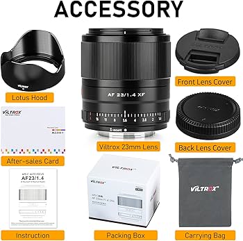 Amazon.com : VILTROX 23mm f/1.4 X-Mount Lens Auto Focus F1.4 Large